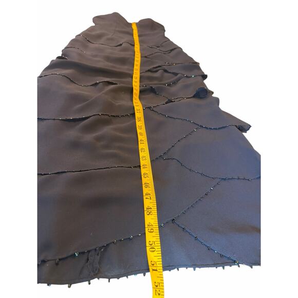 Jovani Navy Strapless Gown - Size 8 - Picture 16 of 16